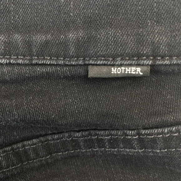 MOTHER High Waisted Rider Skip Jean in Not Guilty Size 24 - Picture 5 of 13